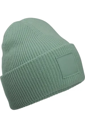 Beechfield Diepe muts met tonale patch voor volwassenen