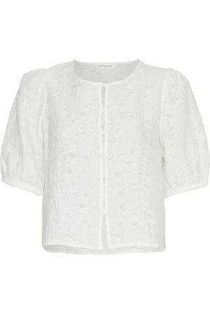 Moss Copenhagen Blouse korte mouw 18708 asteria