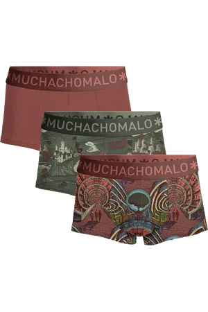 Muchachomalo Heren 3-pack trunks maze life