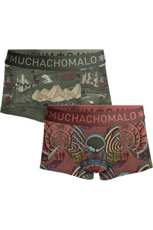 Muchachomalo Heren 2-pack trunks maze life