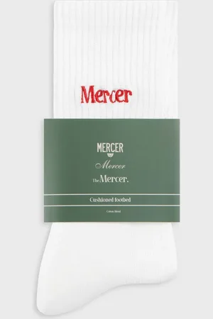 Mercer Amsterdam The mercer socks meac251003 153 white/red
