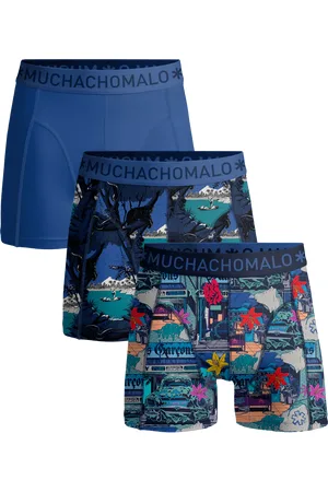 Muchachomalo Jongens 3-pack boxershorts urbex jungle