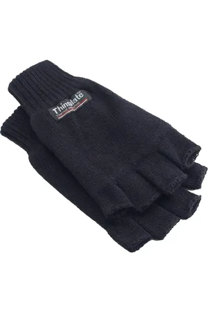 Yoko Unisex 3m thinsulate thermische halve vinger winter/ski handschoenen