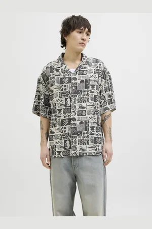 JACK & JONES Jjwayne aop resort shirt ss