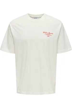 Only & Sons Onsrylan rlx record pch print ss te