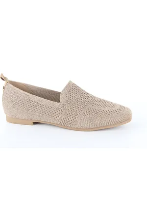 La Strada 2111884-4543 gold/silver dames instappers gekleed