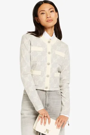 Josh V Dames vest everly grey melange