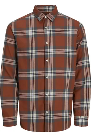 JACK & JONES Jorjoshua flannel check shirt ls ln