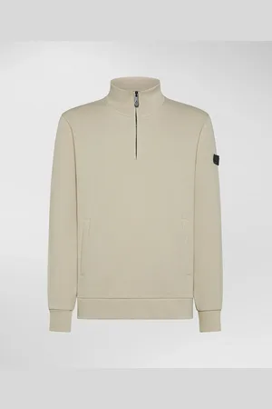 Peuterey Half zip sweater dory tapioca