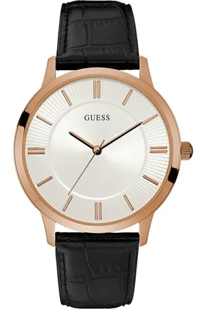 Guess Leren horloge voor stijlvolle look