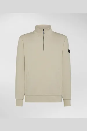 Peuterey Half zip sweater dory tapioca