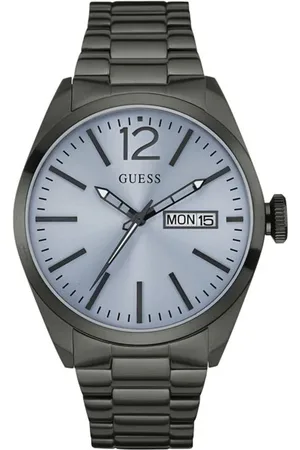Guess Stalen horloge voor stijlvolle mannen