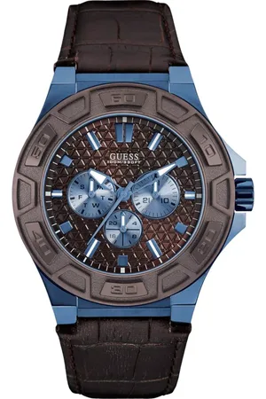 Guess Polyethyleen horloge voor stijlvolle mannen