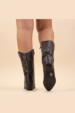 DWRS Boots 3066 branson black dames leer