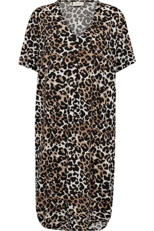 Freequent Fqfloi-dress lepard