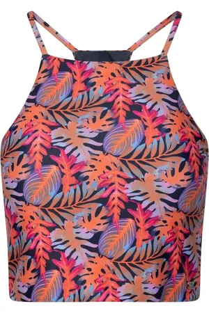 Trespass Dames harlow zwemtop met luipaardprint