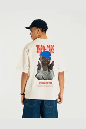 Woodbird Wbbaine dude tee 2516-414 off white