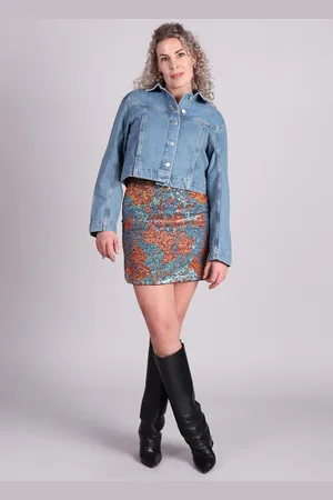 Studio Amaya Lua rok pailletten goud