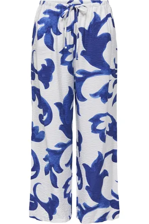 JACQUELINE DE YONG Jdymay life mw wide pant wvn dessin