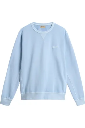 Woolrich Garment dyed crewneck sweaters cfwosw0261mrut4040