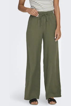 JACQUELINE DE YONG Jdysay hw linen wide pant wvn noos