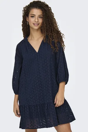 JACQUELINE DE YONG Jdysunny 3/4 embroidery dress wvn