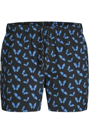 JACK & JONES Heren plus size zwemshort jpstmaui novelty vlindersprint