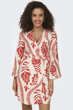JACQUELINE DE YONG Jdypepper 7/8 wrap dress wvn dia