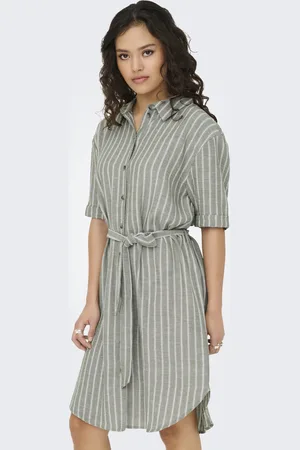 JACQUELINE DE YONG Jdyemilia s/s shirt dress wvn exp