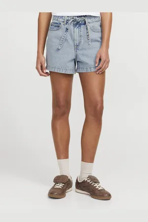 JACK & JONES Jxcelen hw paperbag denim shorts dn