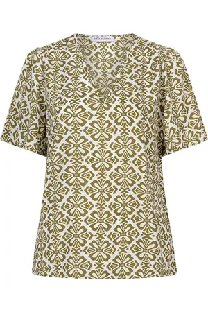 lofty manner Blouse korte mouw qc03 bella