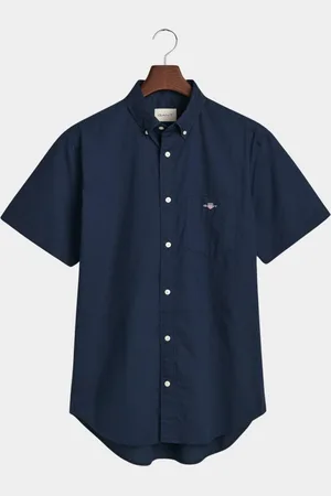 GANT Casual hemd korte mouw reg classic poplin ss shirt 3000101/410