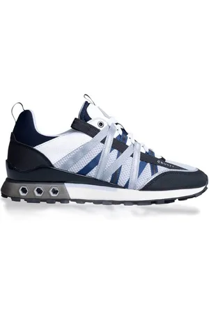 Cruyff Fearia hex tech navy/lt. grey lage sneakers heren