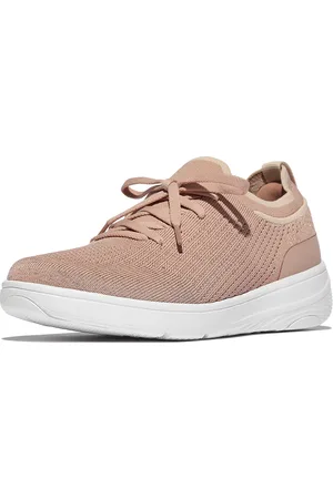 FitFlop Super-q knit slip-on laced sneakers