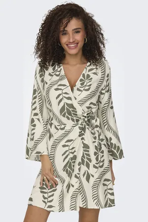 JACQUELINE DE YONG Jdypepper 7/8 wrap dress wvn dia