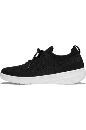 FitFlop Super-q knit slip-on laced sneakers