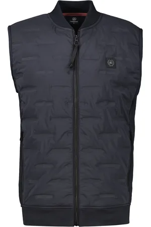 Lerros Heren jassen bodywarmers 5559.37.0005 navy