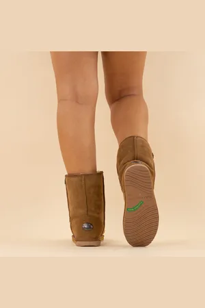 Emu Emu boots platinum stinger slim lo chestnut dames leer
