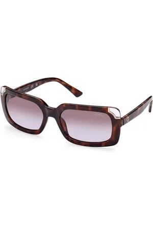 Guess Bruine injected zonnebril voor vrouwen