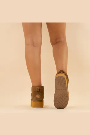 Emu Emu boots stinger micro platform chestnut dames leer