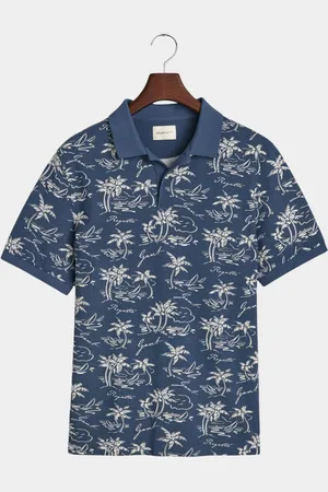 GANT Polo korte mouw printed ss polo 2014058/401