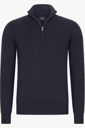 Innocente Art 302 navy half zip