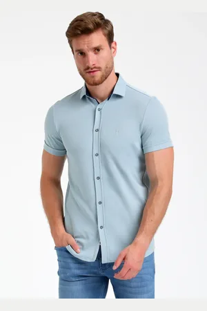 Gabbiano Heren overhemd 335532 4001 bright blue