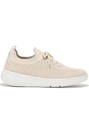 FitFlop Super-q knit slip-on laced sneakers