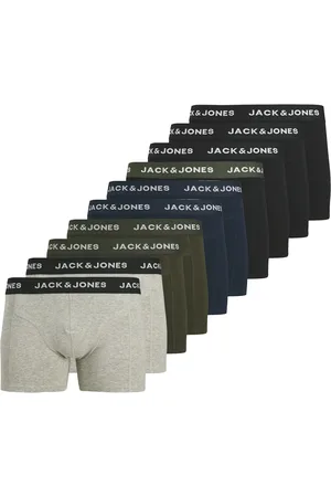 JACK & JONES Heren boxershorts trunks jacbenja 10-pack color