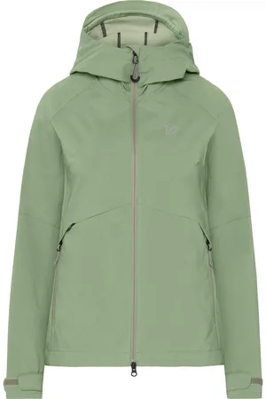 Didriksons Petra wns jkt 5 softshell jack dames groenlicht