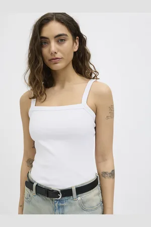 JACK & JONES Jxfifi str sl rib top jrs sn