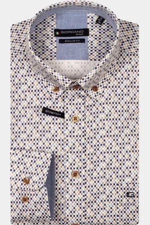 Giordano Casual hemd lange mouw ivy long sleeve button down 517027/60