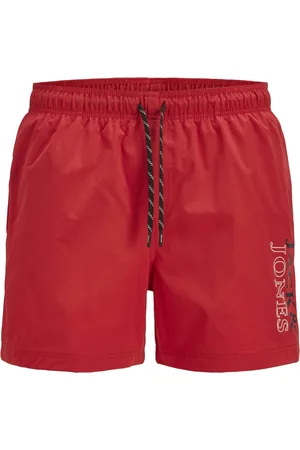 JACK & JONES Heren zwemshort jpstmaui double logo effen