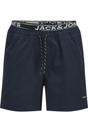 JACK & JONES Heren zwemshort jpstmaui jjswim double waistband donker